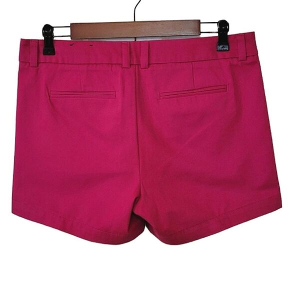 Stylus Bright Raspberry Twill Cotton Shorts Size 6 NWOT - Picture 2 of 7